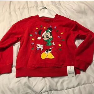 Sweater for girlss size 7/8 red great for Christmas